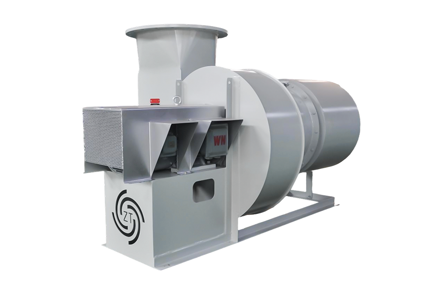 อุตสาหกรรมการคุ้มครองสิ่งแวดล้อม - ระบบบำบัดก๊าซไอเสีย พัดลมช่วยการเผาไหม้