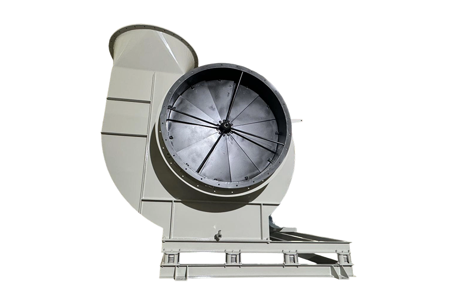 พัดลมแบบแรงเหวี่ยงเทฟล่อนป้องกันการกัดกร่อน