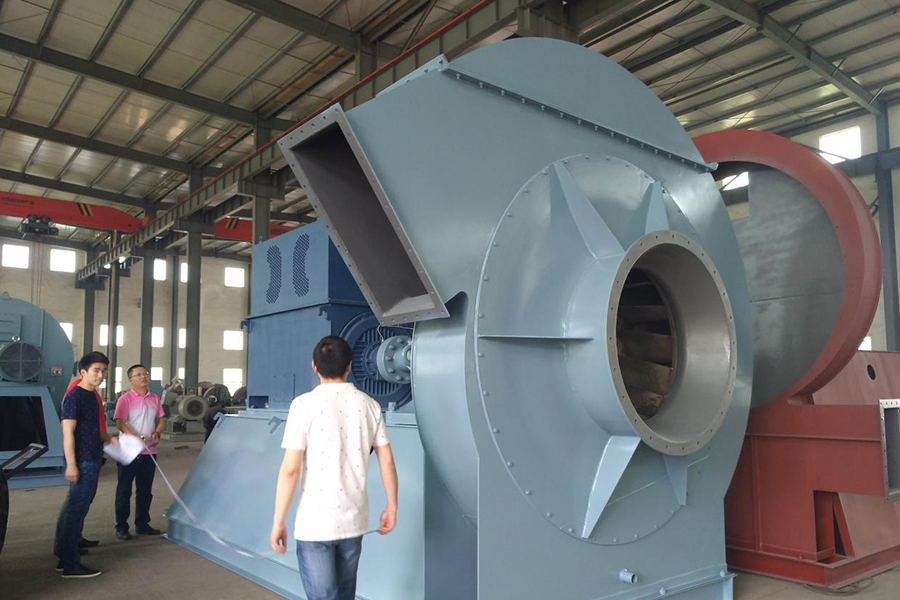 อุตสาหกรรมปกป้องสิ่งแวดล้อม - ระบบบำบัดกากเสียจากเตาเผาแบบหมุนที่เป็นของแข็งและของเหลว พัดลมก๊าซไอเสีย