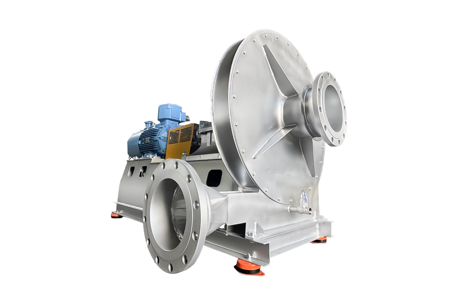 พัดลมลำเลียงผงสำหรับอุตสาหกรรมอาหาร